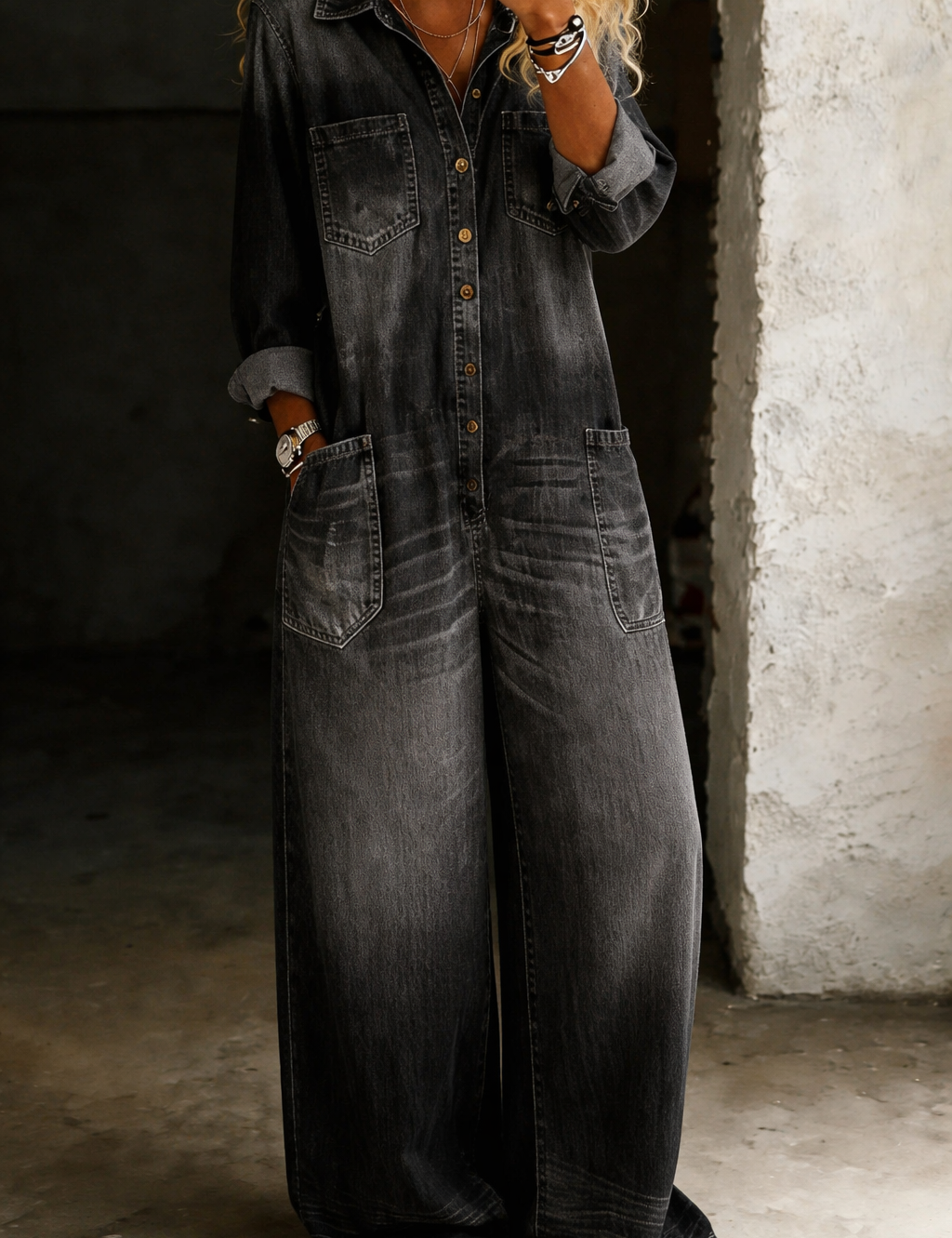 Lena | Άνετο casual overall