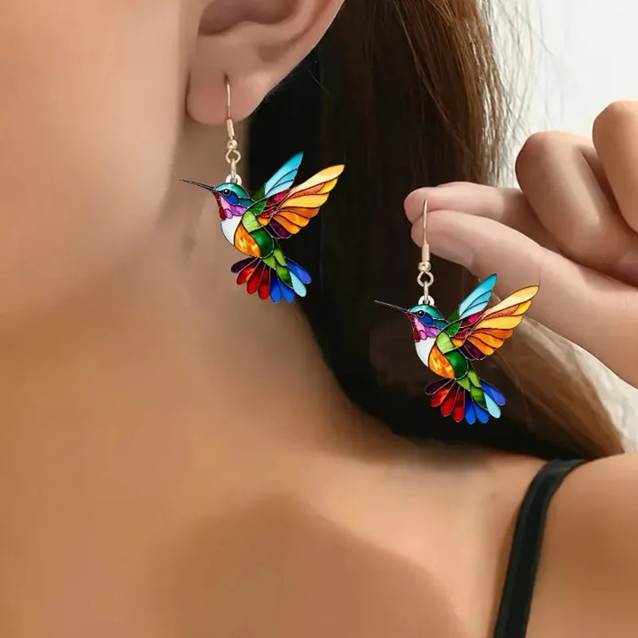 Drops Colibrì – Εκπληκτικά 2D Σκουλαρίκια
