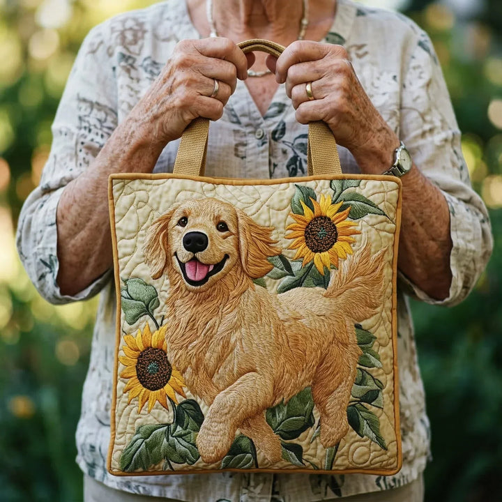 Χειροποίητη Τσάντα - Golden Retriever